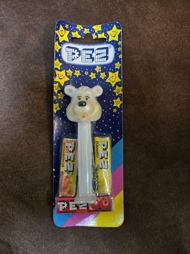 Vintage PEZ Icee Polar Bear Dispenser – Sealed MOC Starry Night Card Austria