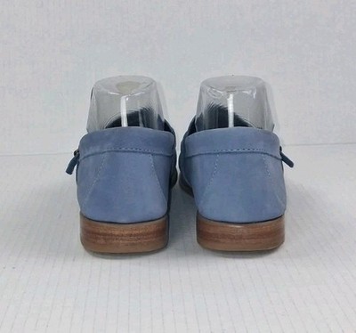 G.H. Bass & Co. Weejuns Blue Suede Slip On Penny Loafers 9  display picture 2