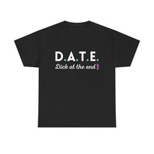 Camisa DATE - Camisa Meme de Citas para Parejas, Camiseta de Relación, Camisa de Humor para Adultos