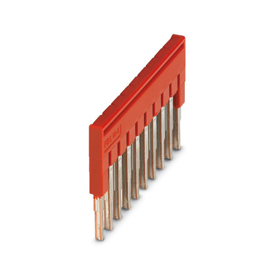 10pcs PHOENIX FBS 10-4 3030158 Plug-in Bridge 10 Positions 4.2 mm Pitch Red New