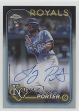 2024 Topps Chrome Rookie Auto Refractor 269/499 Logan Porter #RA-LP Auto 12kh