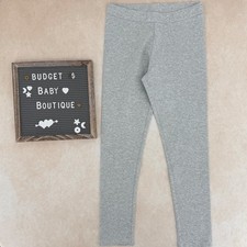 JANIE AND JACK Gray Leggings Pants Size 12Y EUC