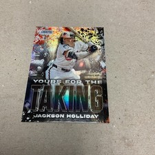2025 Topps Stadium Club Baltimore Jackson Holliday Yours For The Taking Insert