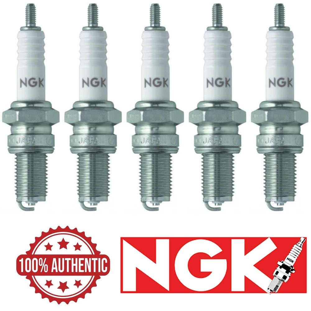 5x Spark Plug For Honda cb750 cb650 cb400f cb350f gl1000 gl1100 cbx1000 NGK D8EA