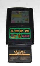 Caesars Palace Blackjack Electronic Handheld Game TIGER 1993 ~ Free Shipping ~
