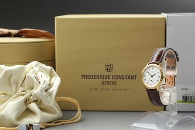[Box Papier] Frederique Constant Slimline FC-235M1S5 kleine Sekunde Qz aus JAPAN