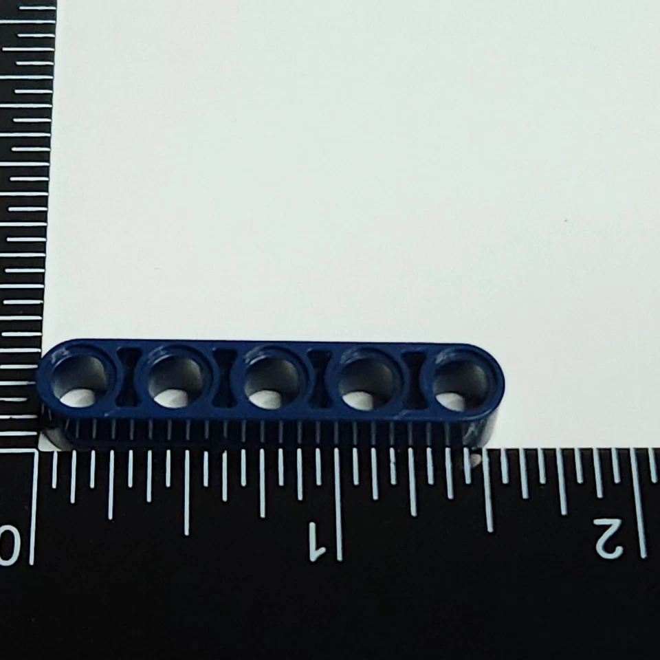 LEGO Part 32316 Dark Blue Technic Liftarm Thick 1x5 41616 Qty 1 - Image 3 of 4