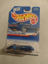 Hot Wheels 2000 First Editions #9/36 Phantastique #069 Mattel Wheels 24373 Blue