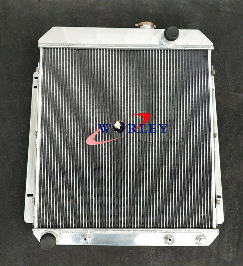 Radiador y ventilador de aluminio para BUICK SPECIAL/Roadmaster/Century/Super 1954-1956 1955 Foto 2 de 4