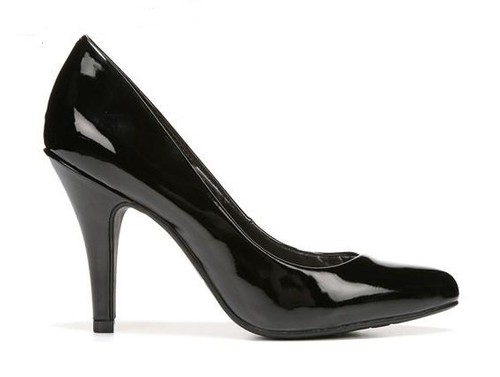Fergalicious Symphony Pump Black patent 3.75" heels sz 6 Med NEW - Picture 3 of 7