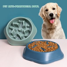 Healthy Dog Slow Eating Bowl Food Feeder Feed Large Bloat Stop Pet Cat Large AU