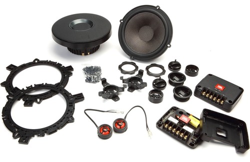 JBL CLUB 605CSQ 285 Watt 6.5" Component Carbon Fiber Speakers 6-1/2" W/ Tweeters - Picture 2 of 14