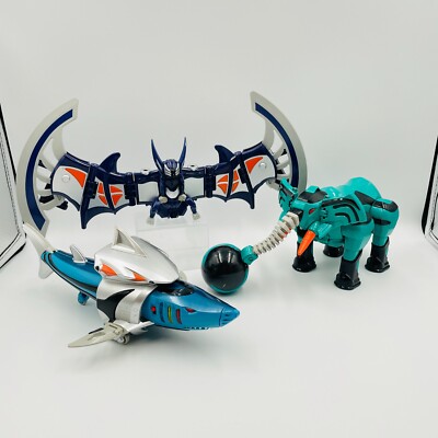 Power Rangers Gekiranger DX Geki Bad & Shark & Elephant Set Zord