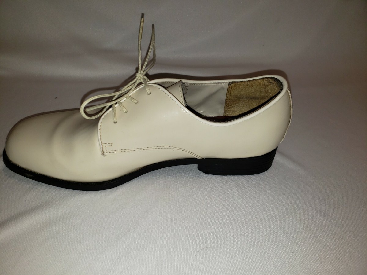 Frederico Leone White Patent Lace Tuxedo Shoes 8 Wide New Frederico Leone Chicago Patent Tuxedo Shoes White | eBay main image 4