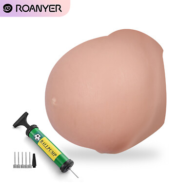 Roanyer Aufblasbare Silikon Zwillinge Baby Schwangere Falsche Bauch Cosplay Prop