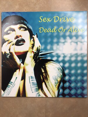 DEAD OR ALIVE/Pete Burns FRENCH 12” SINGLE Sex Drive RARE