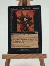 Schrecken der Unterwelt Urza´s Saga Magic Karte DE (Abyssal Horror)  115/350