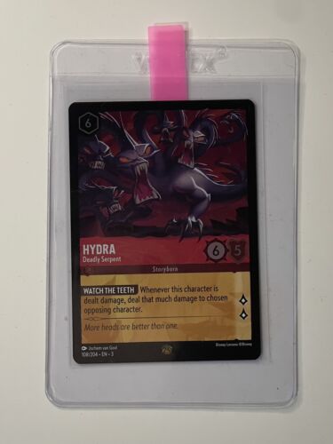 Hydra Deadly Serpent 108/204 Legendary Foil - Lorcana - Picture 1 of 2