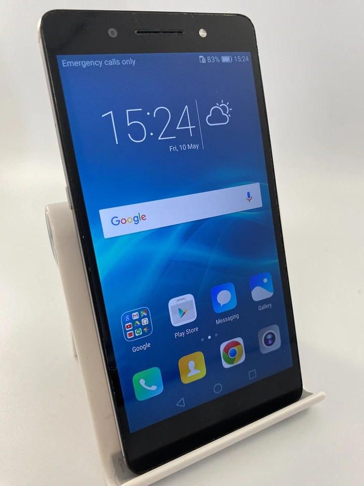 Huawei Honor 7 Silver Unlocked 16GB 5.2" 20MP 3GB Android Touchscreen Smartphone - Image 3 of 4