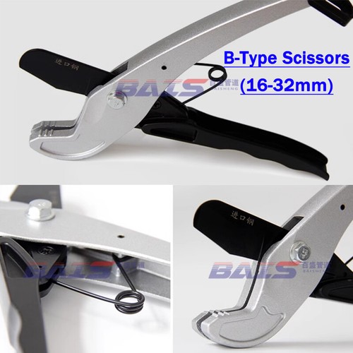 PVC PPR Pipe Tube Fast Cutter Scissors/Blade For Cutting Plastic Plumbing Pliers - Picture 10 of 13