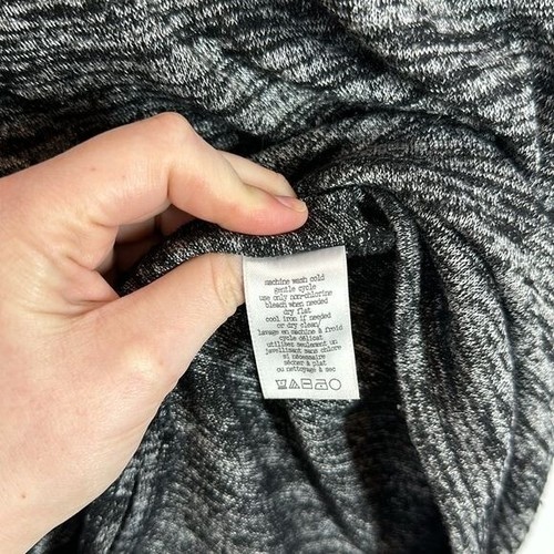 Rag & Bone | Space Dye Pullover Damen XS Schwarz Grau - Bild 6 von 7