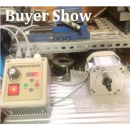 110/220V 1200W DC Brushless Servo Motor&Controller Lathe Switch Servo Motor Set - Bild 2 von 15