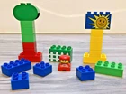 Vintage Lego Duplo - Basic Set 2262 - Building Bricks Sun - 1997 - Complete