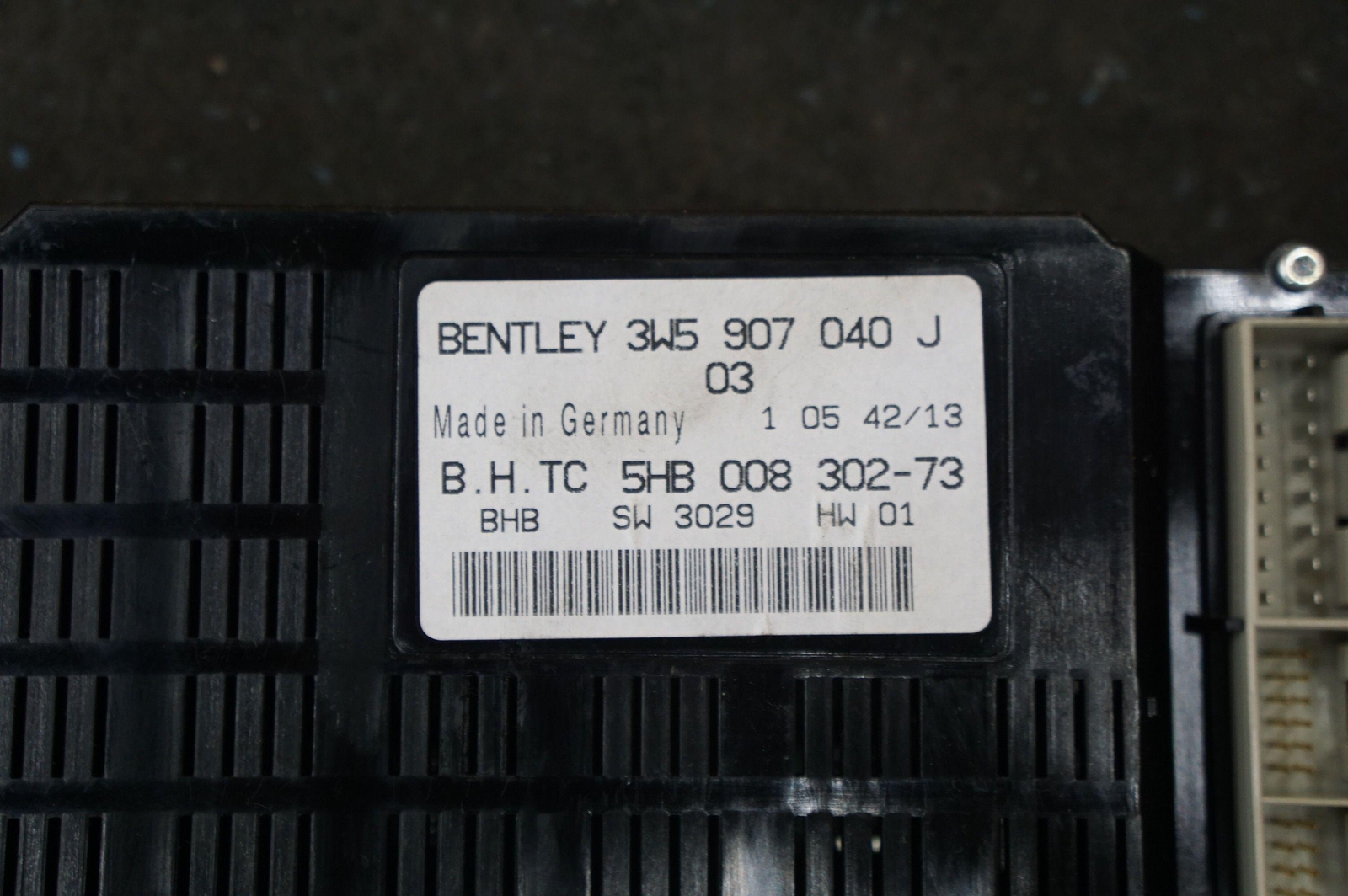 AC Air Conditioning Control Module Unit 3W5907040J OEM Bentley Flying Spur 13-18