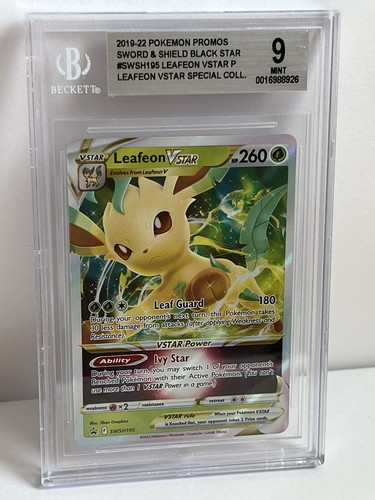 Leafeon VSTAR graded BGS 9 for sale on eBay