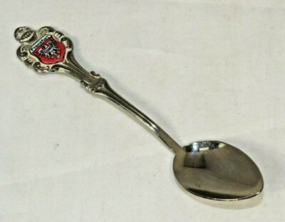 フランクフルト 紋章 スプーン Frankfurt Germany Crest Emblem Collectors Souvenir Spoon - A9 | eBay