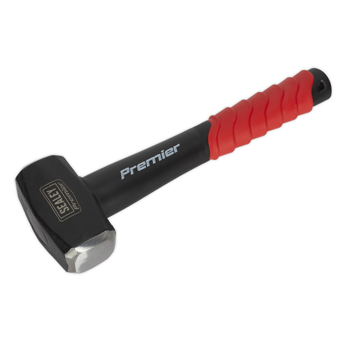 Sealey CHF251 Club Hammer 2.5Lb Fibreglass Shaft - Drop-Forged Carbon Steel Head - Shock-Absorbing Rubber Grip - Image 10