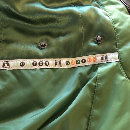 BURTON Womens Size L Snowboarding CHOPPER JACKET Winter Ski BROWN Green NWT - Picture 13 of 16