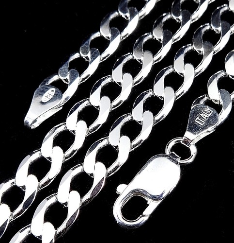 6MM Solid 925 Sterling Silver Italian 
