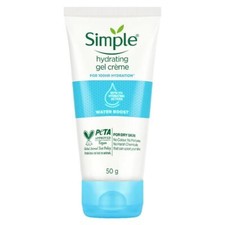 Image of Simple Water Boost Hydrating Gel Creme 50gm for 100 HR Hydration for Dry Skin