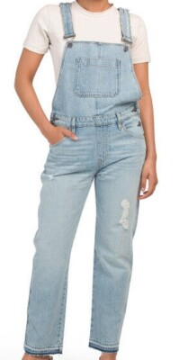 JESSI OVERALLS DISTRESSED DENIM sz XS 