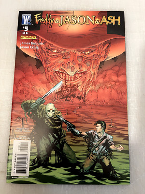 FREDDY VS JASON VS ASH #5 VOORHEES KRUEGER WILDSTORM DYNAMITE COMICS 2008