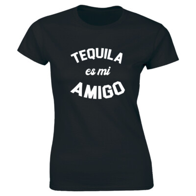 Tequila Es Mi Amigo My Friend Spanish Drinking Tee Funny Cinco De Mayo T-shirt