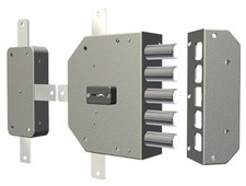 SERRATURE DOPPIA MAPPA CR 2300 PLUS PER PORTE IN LEGNO