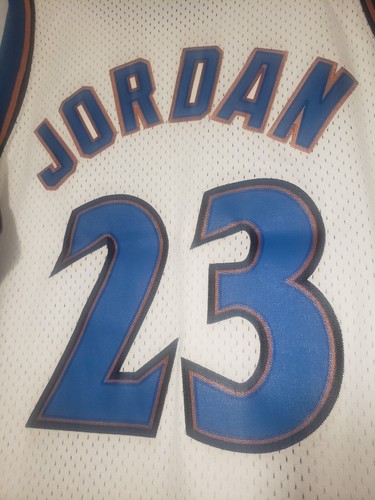 Camiseta deportiva sin mangas Michael Jordan 23 blanca de los Nike Team Wizards de la NBA 2 XL - Imagen 7 de 7