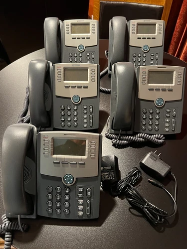 Cisco SPA508G 8-Line IP Phones (5)