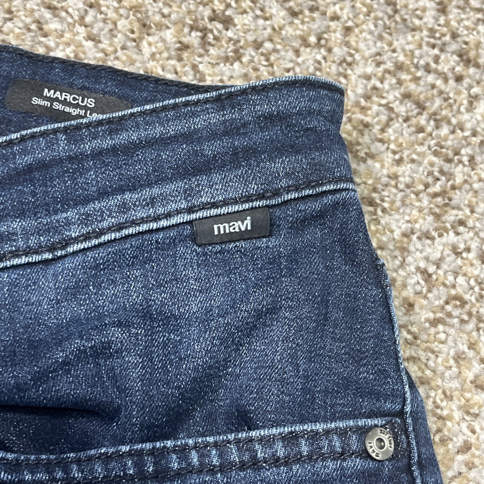 MAVI JEANS Mens 34x30 Marcus Slim Straight Leg Stretch Act 36x29.5 - View 3