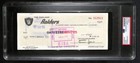 AL Davis Signed/Autographed 1977 Oakland Raiders Check PSA/DNA