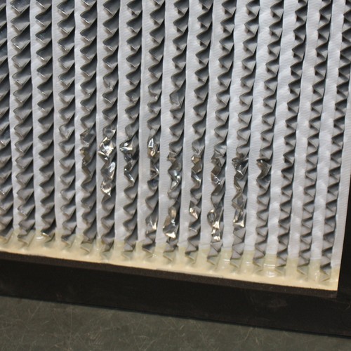 Air Handler Microfiber HEPA Air Filter 6B622, 12" x 12" x 12" Box, 95% - Picture 4 of 7