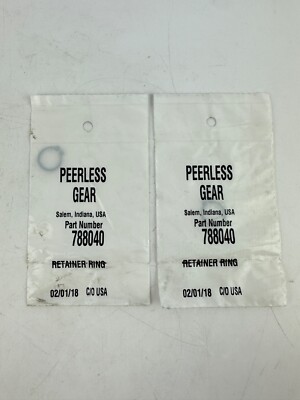 Genuine Peerless Tecumseh engine c-ring part # 788040 *LOT OF 2*
