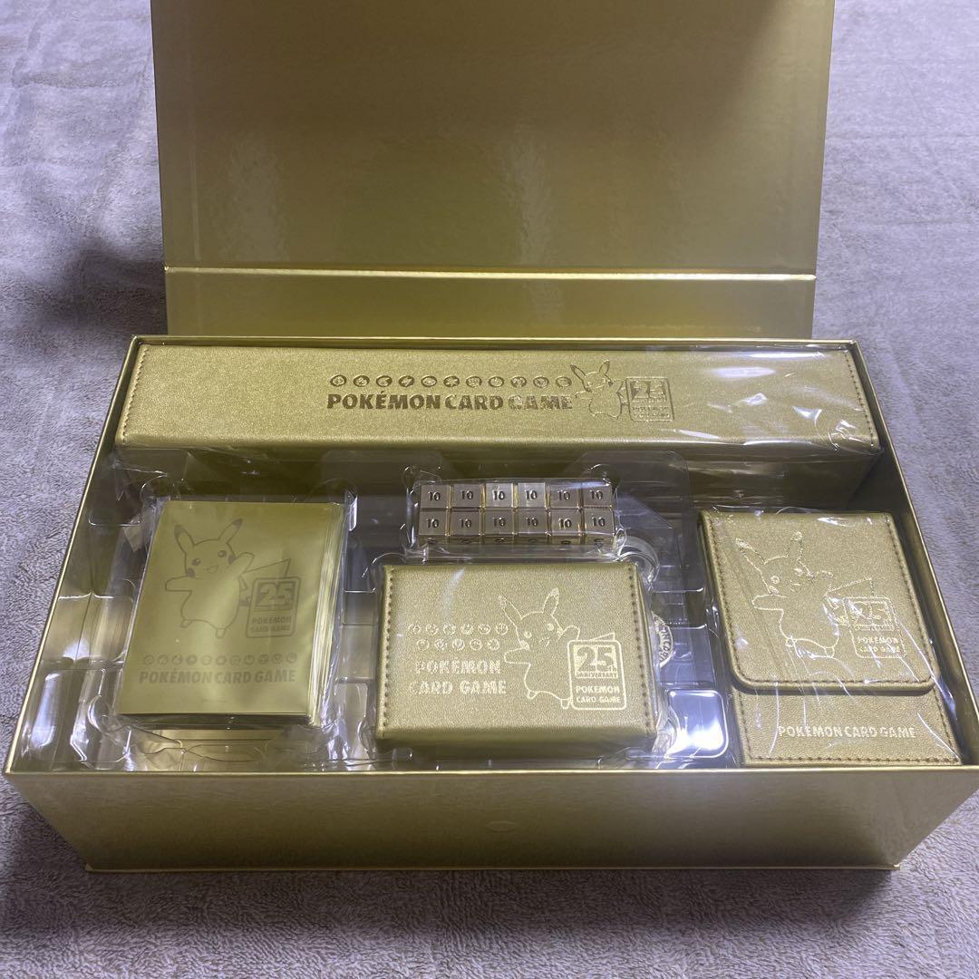 Pokemon Card 25th Anniversary Golden Box Celebration No Card Pokemon Card 25th Anniversary Golden Box Celebration No Card