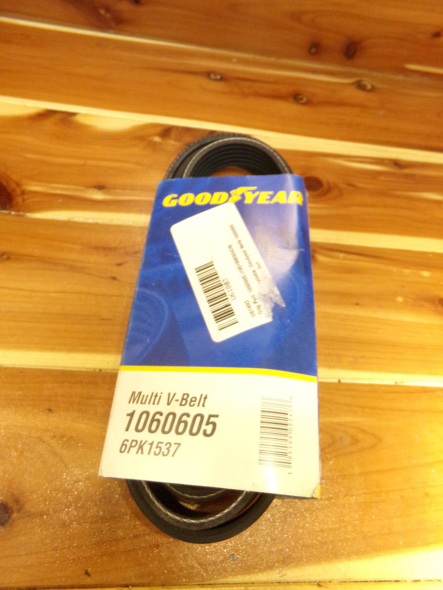 1060605 6PK1537 Goodyear Multi V-Belt fits FORD - TOYOTA 1060605 6PK1537 Goodyear Multi V-Belt fits FORD - TOYOTA