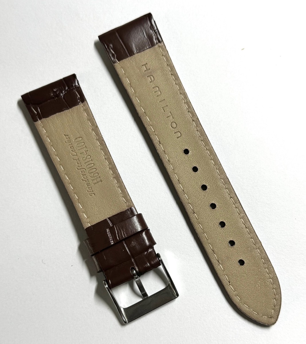 HAMILTON⭐︎ ジャズマスターBROWN STRAP 20MM Jazzmaster BROWN STRAP 20mm - Strap color:Brown