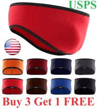 Ear Warmers Headband Winter Fleece Running Ski Ear Muffs Headband for Women Men