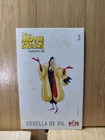 Disney Movie Stars STICKERS?#3 CRUELLA DE VIL - Woolworths?