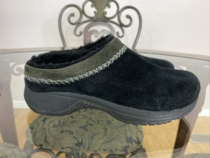 merrell sheepskin lined clogs